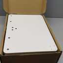 Rfiver Rolling TV Stand for 32 to 55 60 Inch TVs up to 88lbs, Height Adjustable Mobile TV Stand with Wood Base, Space-Saving Design Tall TV Cart Floor Stands for Living Room, Bedroom, Corner (White)