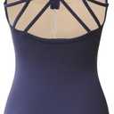 ROYAL SMEELA Women's Classic Black Leotard - Comfortable, Durable, and Versatile for Dance, Gymnastics, and Yoga. XXL Size