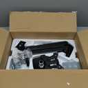 Curved Monitor Mount Single Arm Holds to 28.6 lbs, Ultrawide Monitor Stand for 35" Screens, C-Clamp & Grommet Base, +90 to-45 Tilt,180Swivel,360 Rotation,VESA 75x75 or 100x100mm,for Curved/Flat