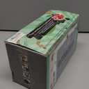 Apple Peeler Corer, Long lasting Chrome Cast Iron Apple Peeler Slicer Corer with Stainless Steel Blades and Powerful Suction Base for Apples and Potato(Blue)