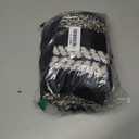 Boho Pillow Covers Set of 2 for Couch -Modern farmhouse Sofa Decorative Throw Pillow Covers Textured Chenille Cushion Covers Outdoor Neutral Pillow Cases. (Black, 18x18)