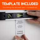 ECHOGEAR Wall Brush Plate 2 Pack for Hiding Up to 8 Low Voltage Cables - Sturdy Brushes with Cable Catching Design - Ideal Cable Pass Through for Wall Mounted TVs