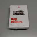 Pet Parents Washable Dog Diapers (3pack) + Extendrs of Durable Doggie Diapers, Premium Dog Diapers Female & Male (Large, Oxford) (Large (19-27"))