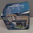 Desktop Fish Tank, 1.2 Gallon Self-Cleaning Smart Aquarium with Filter & 5-Color LED Light, Auto-Cycling Quiet Pump for Betta, Shrimp, Guppy, Goldfish