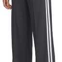 Women's 28"/30"/32"/34" Inseam Wide Leg Dress Pants High Waist Straight Leg Track Pants with Belt Loops 2XL