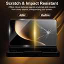 Screen Protector Compatible with AYN THOR Handheld Console- Tempered Glass for Dual Screens, Scratch-Resistant & High-Definition (Upper screen + lower screen)