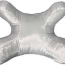 Face Pillow + Free White Satin Pillowcase! Beauty Sleep, Wrinkles-Aging, Back Sleep(While)