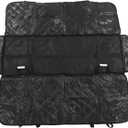 Srliya Back Seat Extender Foldable Dog Car Seat Cover Waterproof Black Pet Bridge Dog Car Seat Dog Car Seat Cover