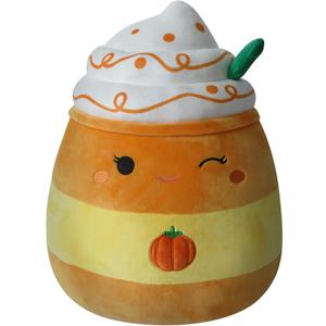 Squishmallows Original 14-Inch Delindy Orange Pumpkin Spice Latte - Large Ultrasoft Official Jazwares Plush