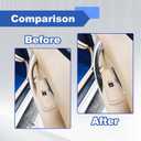 ABS Interior Door Panel Handle Covers Left Front and Right Front Compatible with BMW 320,328,330,335,M3 2012-2018 & BMW 428, 435,M4 2014-2017 (Carbon Fiber Black)