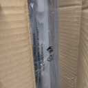 FDW 6FT Folding Table, Portable Fold-in-Half Plastic Picnic Party Table with Carrying Handle (White