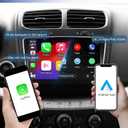 4+64G Android 14 Double Din Car Radio Stereo for Dodge Journey 2011-2019 with 9" Touchscreen Radio Built-in Wireless Carplay/Android Auto/GPS/Bluetooth/FM/AUX-in/SWC/Camera