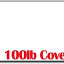 Ultra Thick 5" x 7" Cardstock - 100lb Cover White - For Invitations, Postcards, Index Cards - 100 Piece Pack