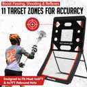 Lacrosse Rebounder Target Net 44FT, Lacrosse Bounce Back Pass Cover, Volleyball/Baseball Rebounde Target Net for 46FT & 47FT Rebounders