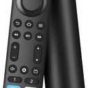 Replacement Voice Remote Control Fit for Fire Smart TV Cube/Stick/4K Max/4K/Lite/HD, Smart TVs (3rd Gen), for Omni Mini-LED Series, Omni Series, 4-Series, Insignia, Toshiba, Pioneer Smart TV