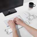 Gel Keyboard and Mouse Wrist Rest Set, Wrist pad for Computer Keyboard, large