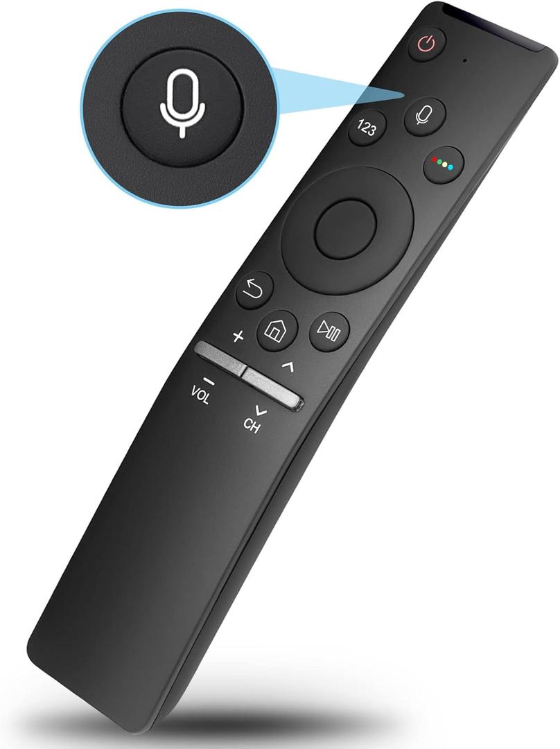 Voice Replacement for Samsung-Smart-TV-Remote, New Upgraded BN59-1266A for Samsung Remote Control with Voice Function. 