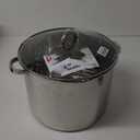 McSunley 21.5 Qt. Prep-n-Cook Stainless Steel Canner with Jar Rack