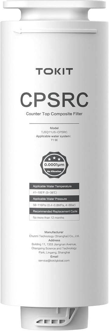 TOKIT T1 SE CPSRC Replacement Water Filter