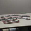 Window Visor Rain Guards Compatible with 2004-2014 Ford F-150 SuperCab/Extended Cab Window Wind Deflectors Vent Visors Shades for Truck Accessories Tape-On(No-Drill) 4pcs