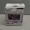 Electric FocusMagcubic Mini Projector 4K Support, Portable Projector with WiFi 6 and Bluetooth 5.4, Smart Proyector, 5W Soundbase Speaker, 180Rotation for Home Theater