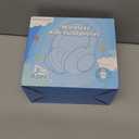 Kids Bluetooth Headphones, 85H Playtime Wireless Headphones for Kids, Colorful LED Lights, 85/94dB Safe Volume Limit, Bluetooth 5.4 Built-in Mic Toddler Headset for Tablet/Airplane/Travel (Blue)