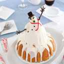 2 x 100Pcs Mini Christmas Snowman Hand, Mini Twigs Deer Antlers Shaped Tree Branches Snowman Crafts Kit for Winter Decorations