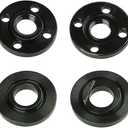 Set of 4 Grinder Flange Replacement Parts 5/8-11 Grinder Nuts, Angle Grinder Attachments Compatible with Dewalt Milwaukee Ryobi Makita