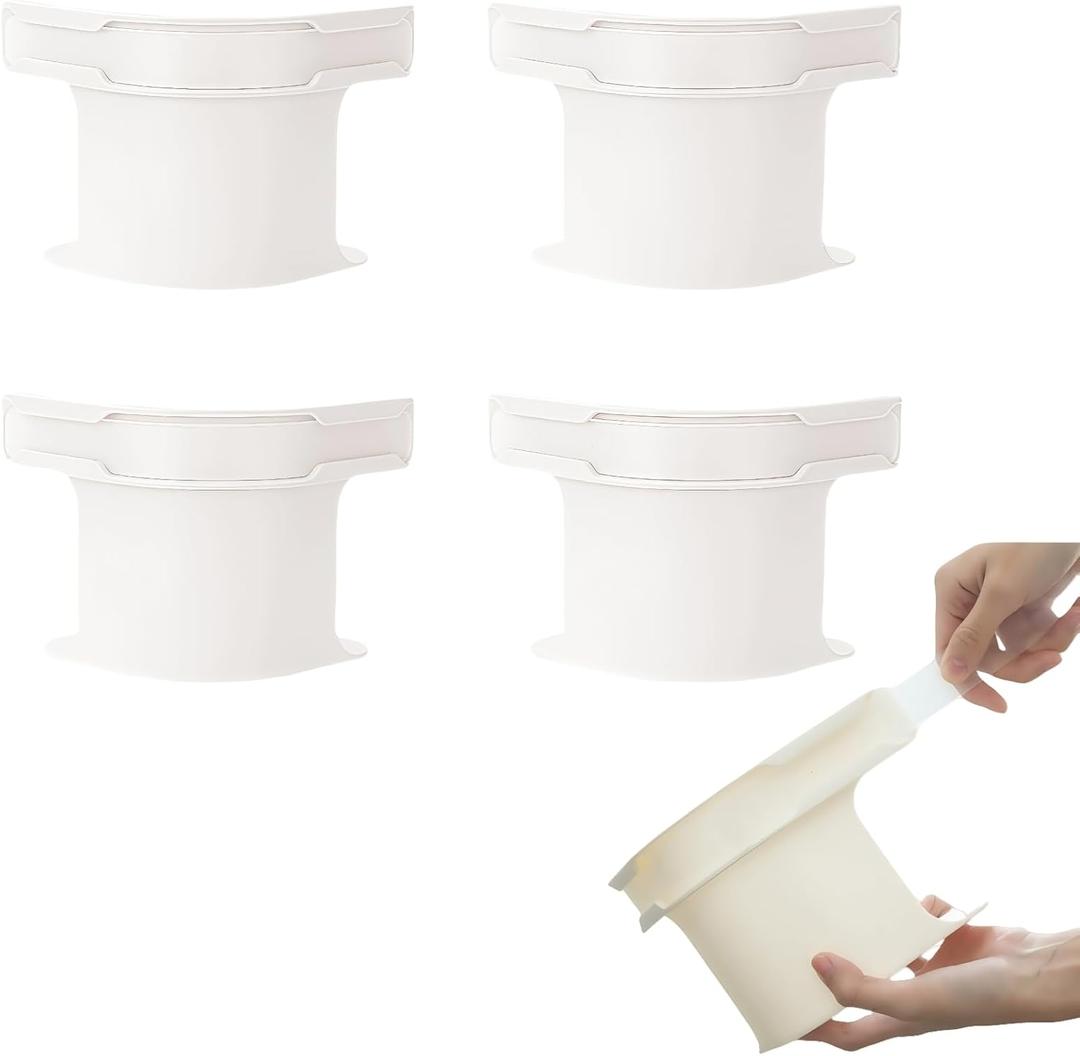 4 Sheet Lock for Fitted Sheets, Easy Installation, for Fixing Sheets and Mattresses, with Fixing Strips (White)