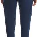 Women's Hiking Pants with Pockets Lightweight Water Resistant Quick Dry Cargo Pants for Casual Travel Camping (Blue, L)