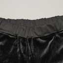 Marvmys Velour Tracksuit Womens 2 Piece Outfits Velvet Sweatsuit Jogging Suit Full Zip Up Hoodie and Sweatpants Set (Small, Black)