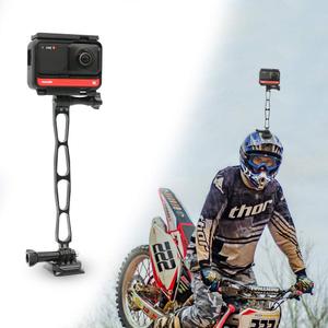 SUREWO Aluminum Alloy Extension Arm Metal Pole Mount Extension Stick Mount Compatible with GoPro Hero 13/12/11/10/9/8/7/6/5 Black,APEMAN/AKASO/TENKE,DJI Osmo Action 5 pro/4/3/2 and More (Black)