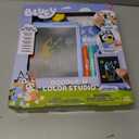 Bluey Doodle N Color Studio, LCD Writing Tablet with Stylus, Coloring Sheets, Markers & More