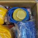 Leyndo 16 Pcs 26 Inch Yoga Exercise Ball Bulk with Pump