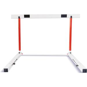 Adjustable Track and Field Hurdles Height Sports Training Hurdle with Counterweight Heavy Duty Track and Field Equipment Practice Training from 30 to 42 Inch for Athletes Adults (1 pc)