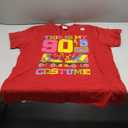 90s Costume 1990s Theme Party Nineties Styles Fashion Outfit T-Shirt (Small)