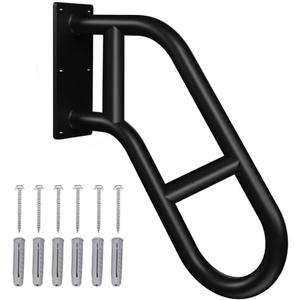 Hand Rails for Outdoor Steps,Hand Rails for Elderly, Porch Railing & Deck Hand Rail Wall Mount Stair Hand Grab Bars (1)