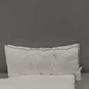 Feather Down Pillows Queen Size Set of 2 Pack, Luxury Hotel Collection Bed Pillows for Sleeping, Fluffy Soft Medium Firm Down Surround Gusseted Pillows for Side Back Stomach Sleepers 20 x 30 in