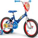 Huffy Paw Patrol Kids' Bikes, Sizes 12/16 Inch, Beginner Rider, Removable Training Wheels Included, Fun Paw Patrol Graphics