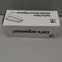 Silverware Tray for Drawer, Stackable Kitchen Bamboo Drawer Organizer 9" x 3" x 2" Set of 2