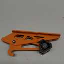 TOOENJOY Universal Fit Car Door Step, Foldable Roof Rack Door Step Up on Door Latch, Both Feet Stand Pedal Ladder, Easy Access to Rooftop for Most Car, SUV, Truck, Max Load 400 lbs(Orange