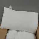 Digital Decor Premium Hotel Pillows, Made in USA Hypoallergenic DownFree Pillows with 100% Cotton Cover, Medium Firm Support for All Sleepers, Includes 2 Free Pillowcases, Set of 2, Standard 20"x26"