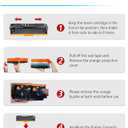 118 Toner Cartridge Replacement for Canon 118 CRG118 CRG 118 for Canon Color Imageclass MF726Cdw MF8350Cdn MF8380Cdw MF8580Cdw MF729cdw Printer(Black Cyan Magenta ,4 Pack)