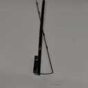 Over-The-Door Mirror Hanger, Adjustable Door Mirrors Hanger Set with Protective Lining, 2 Pcs Door Brackets Perfect Height and Fit (Mirror Not Included)-Black