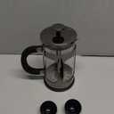 Veken French Press Coffee Maker 34oz, No Plastic Touching Cafe,Thickened Glass Stainless Steel Brewer, Cold Brew Cafetera Tea pot for Kitchen Travel Camping, Gifts, Decor, Bar Accessories, Dark Pewter