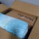Novilla Twin Memory Foam Mattress Topper 2 Inch, Cooling Gel Infused, Ventilated Pressure Relief Pad, Soft Comfort for Sofa, RV, Camper, Dorm Room
