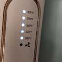 Terviiix Soft Air Styler Hair Straightener & Curler, Titanium Flat Iron for Travel, Straightening Iron with Cooling Air Vents to Lock in Style, 5 Adjustable Temp, Auto Shut Off, Dual Voltage, Pink