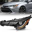 JFN LED Headlight Compatible with 2020-2022 Corolla SE/XLE/XSE 8111002S50 TO2503287 (Driver Side (Left))