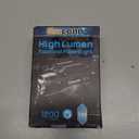 Gmconn 1250 Lumen Tactical Flashlight Pistol Light Rail Mounted LED Gun Light Strobe Weaponlight for Glock Pistol and Picatinny MIL-STD-1913