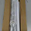 Tension Curtain Rod 30 To 63 Inch White Tension Rods Adjustable Spring Loaded Curtain Rods 7/8" Curtains Rods No Drilling Tension Rods For Windows Bedroom Closet Doorway Door